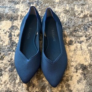 Rothy's Women's Vibrant Blue Pointed Flats